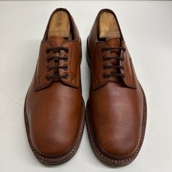 VTG RARE Tricker's Tramping Shoe Brown Derby 7278 Benchmade England UK 9 / US 10 - Picture 2 of 10